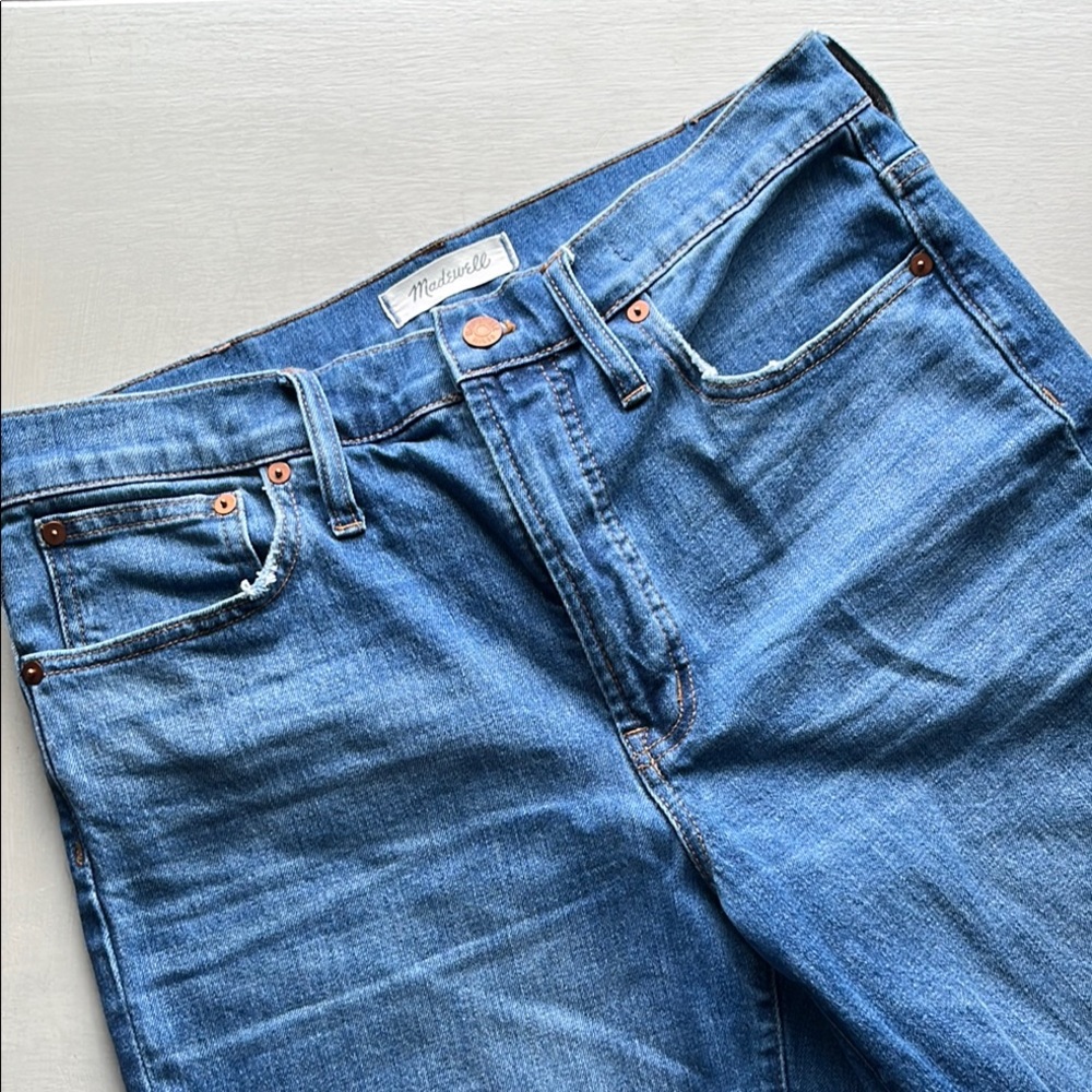 Madewell The Perfect Vintage Crop Jeans size 30